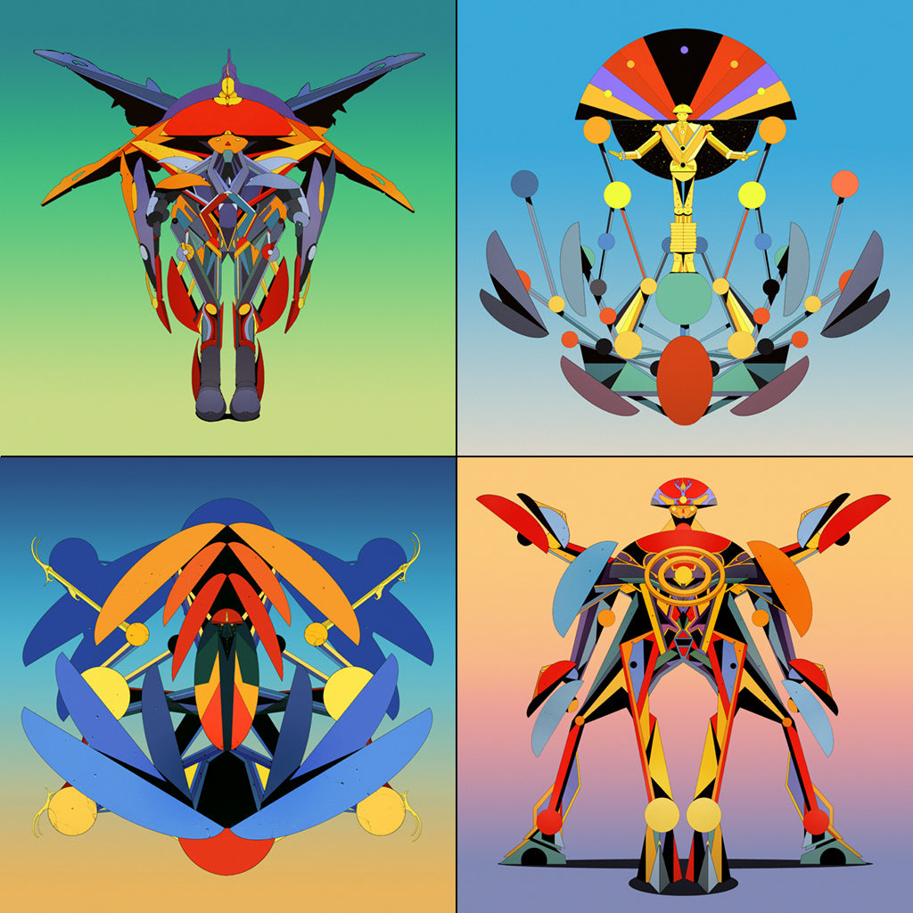 Automata Set Automata 01-04 (Set) – Black Dragon Press